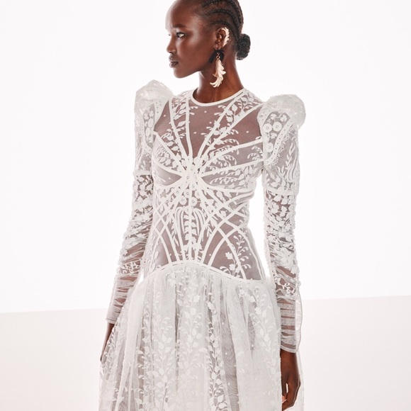 Prima Embroider Zimmermann dress size M size 2 Australia - Picture 5 of 8